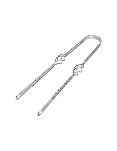 26 Cage Twisted Fender Braces Chrome.